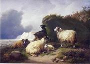 unknow artist Sheep 157 France oil painting artist